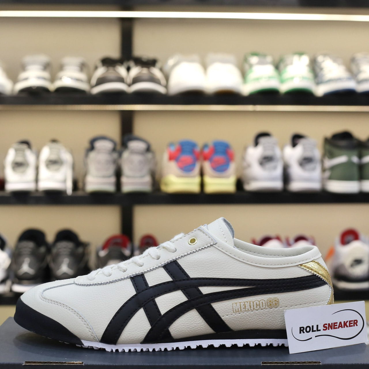 Giày Onitsuka Tiger Mexico 66 'Cream Black' Like Auth