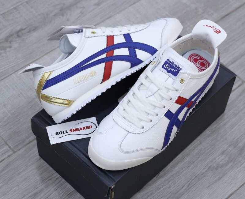 Giày Onitsuka Tiger Mexico 66 'White Dark Blue' Like Auth