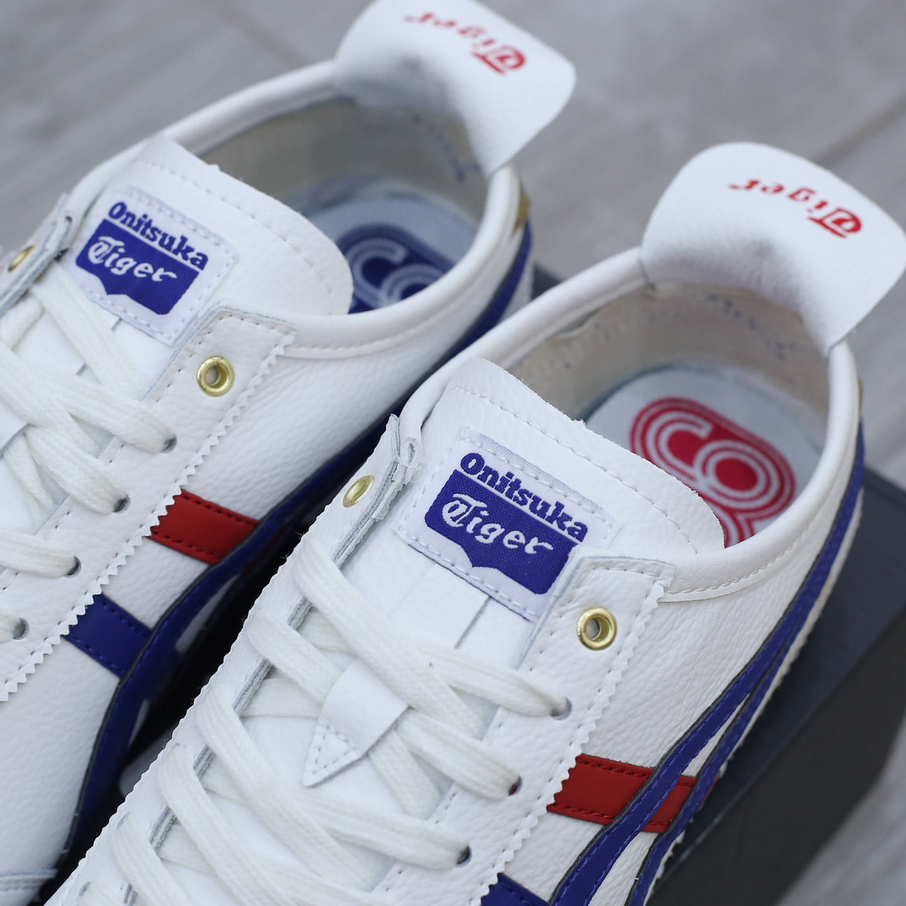 Giày Onitsuka Tiger Mexico 66 'White Dark Blue' Like Auth