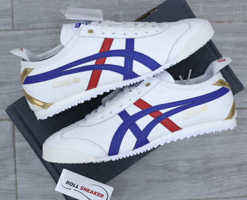 Giày Onitsuka Tiger Mexico 66 'White Dark Blue' Like Auth