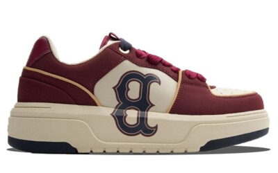 Giày MLB Korea Chunky Liner Basic SD Boston Red Sox Wine Like Auth