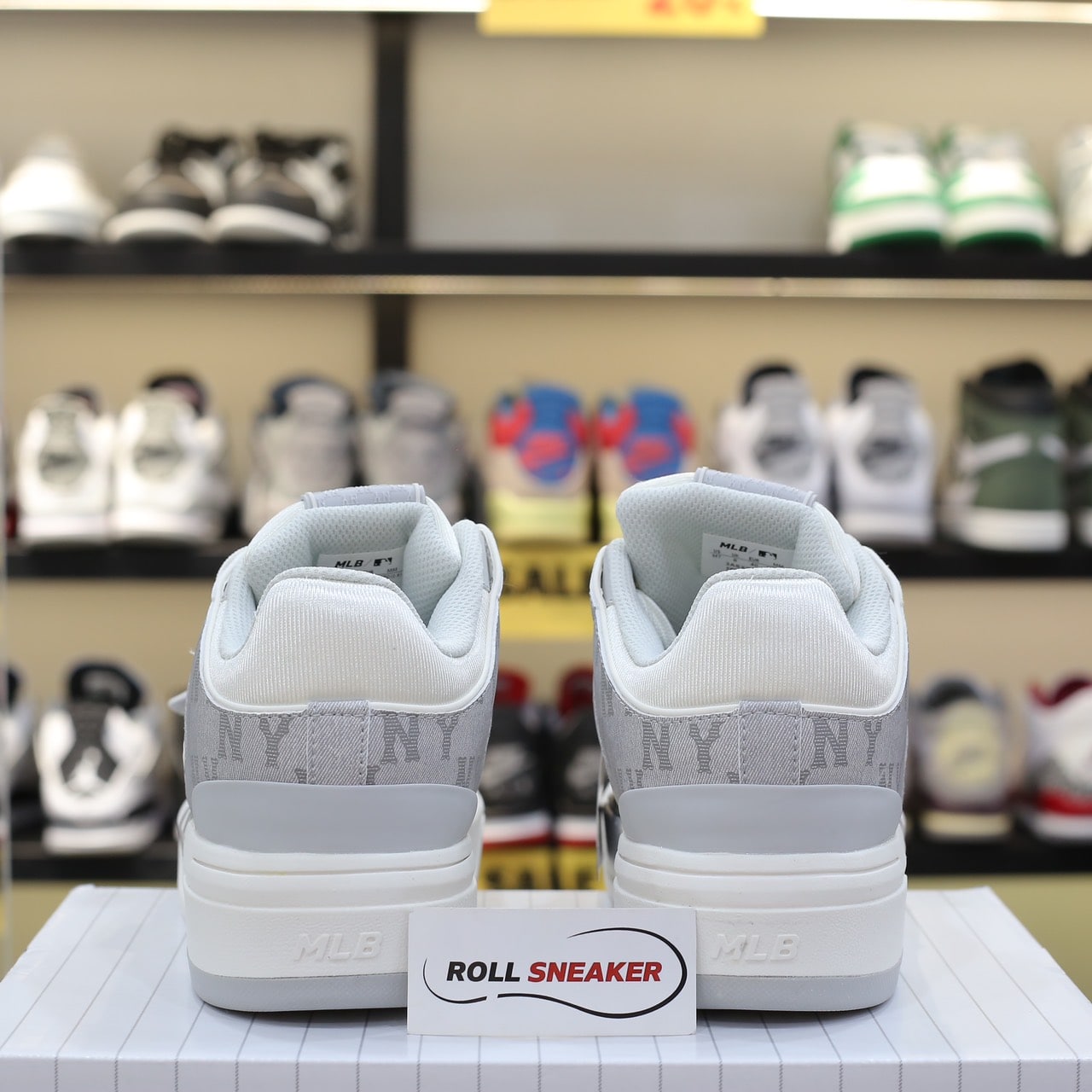 MLB Chunky Liner Mid Denim New York Yankees Gray