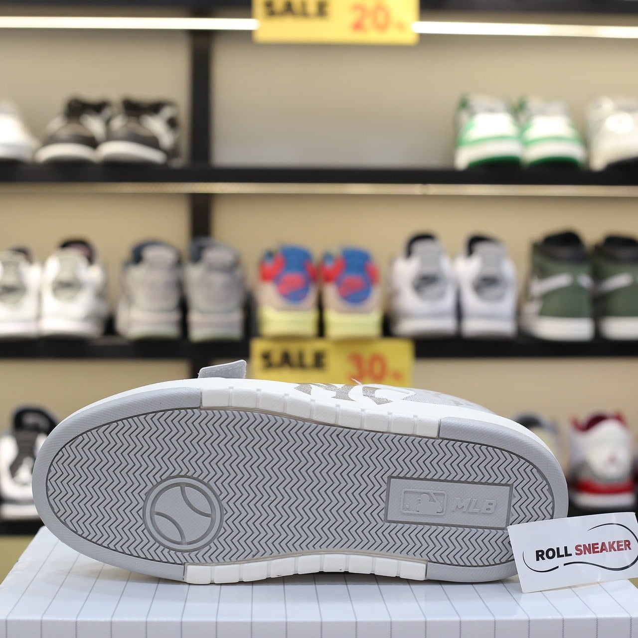 MLB Chunky Liner Mid Denim New York Yankees Gray