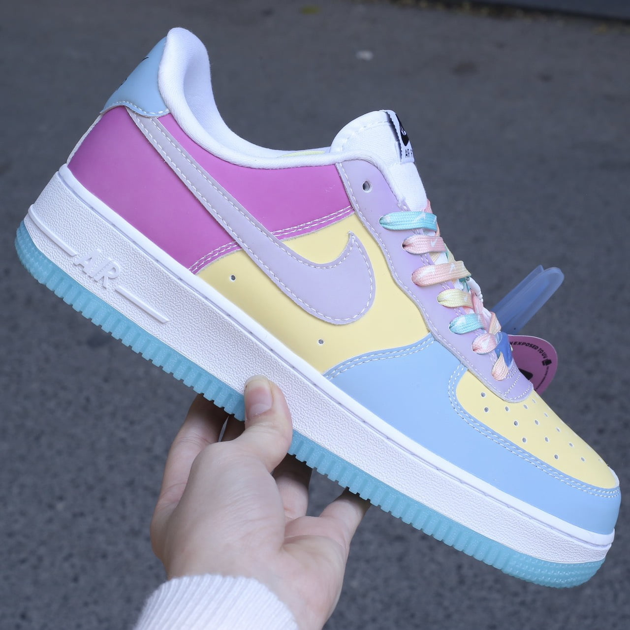 Nike Air Force 1 07 LX “UV Reactive” (đổi màu full) Like Auth