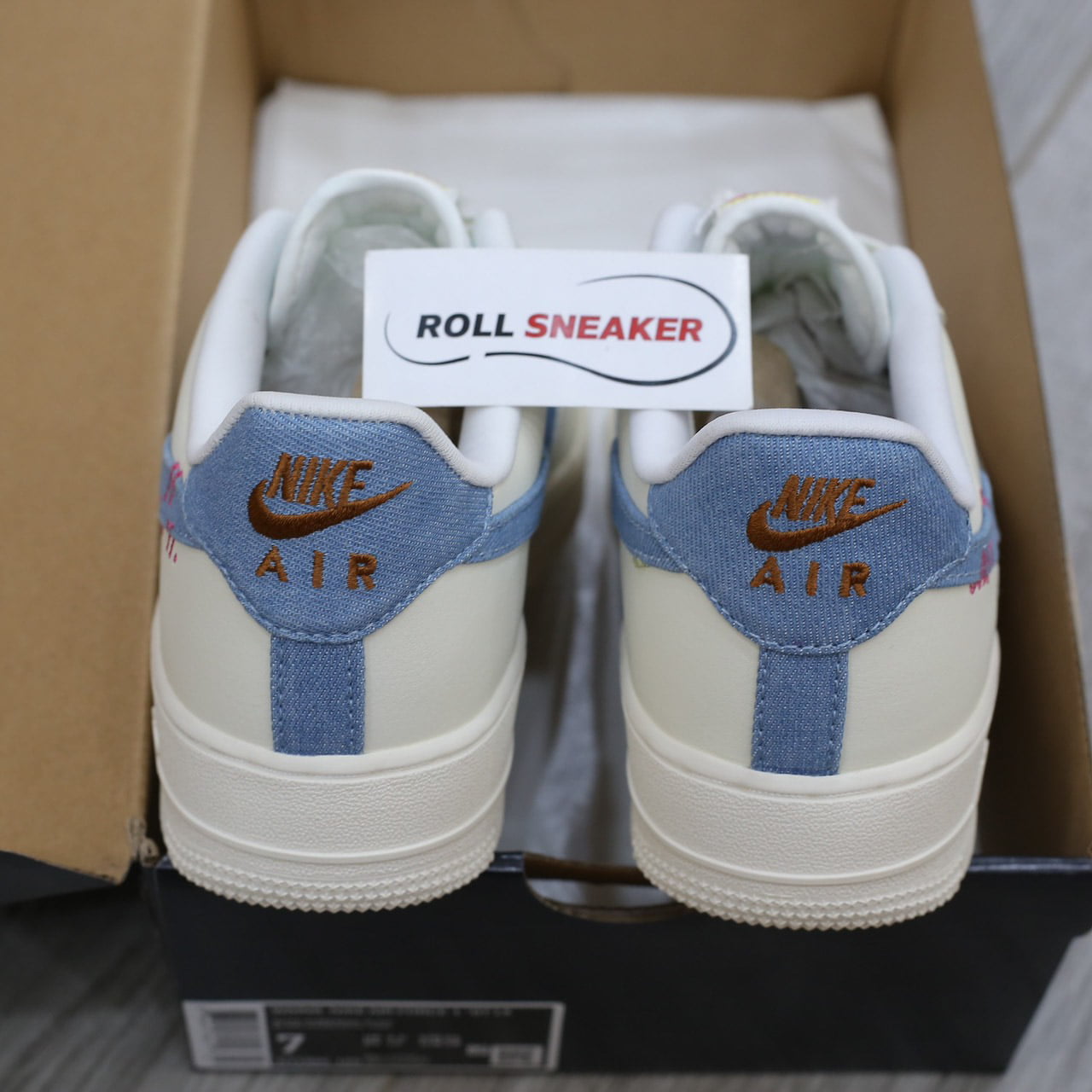 Giày Nike Air Force 1 Low ‘Just Do It Denim’