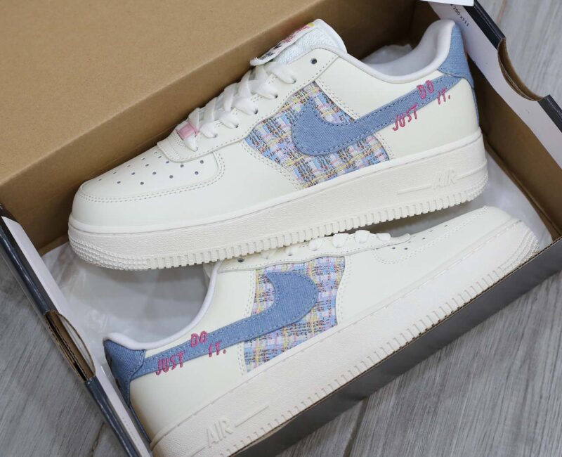 Giày Nike Air Force 1 Low ‘Just Do It Denim’