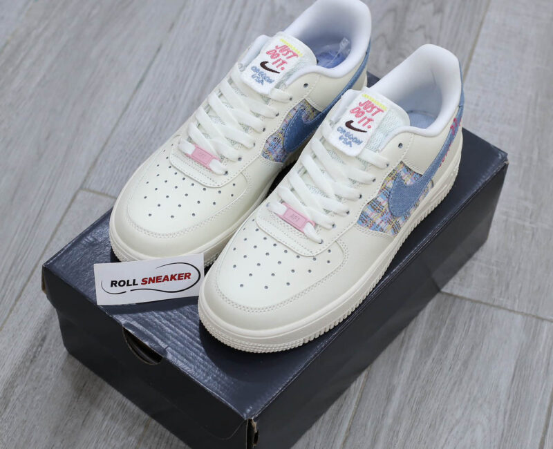 Giày Nike Air Force 1 Low ‘Just Do It Denim’