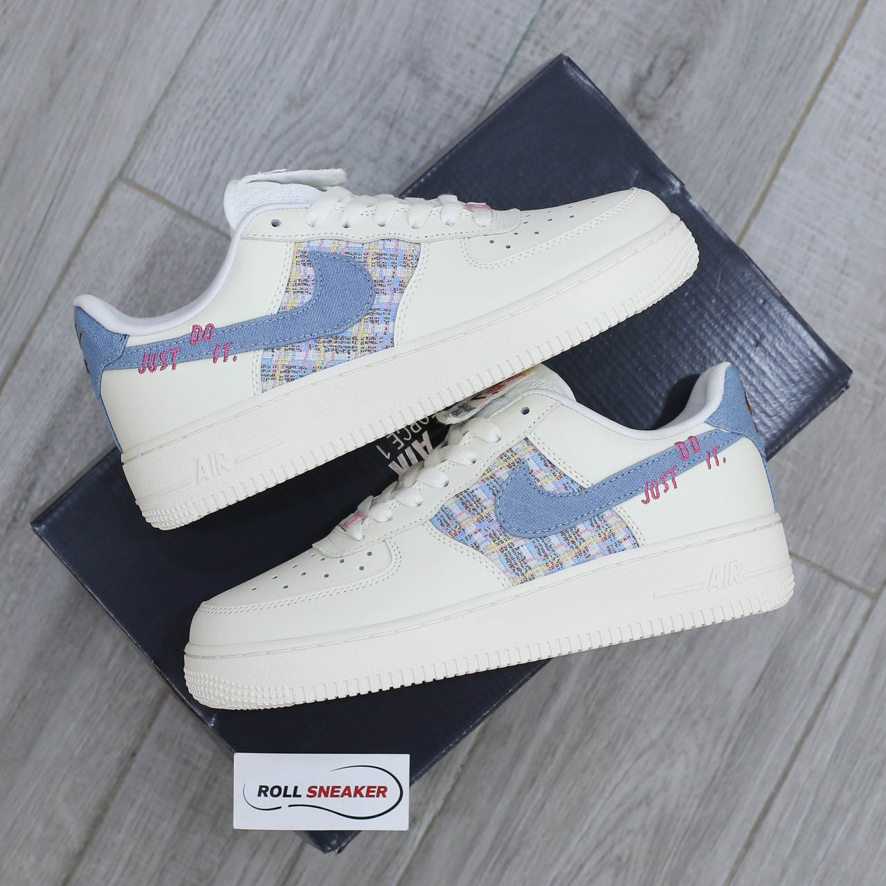 Giày Nike Air Force 1 Low ‘Just Do It Denim’