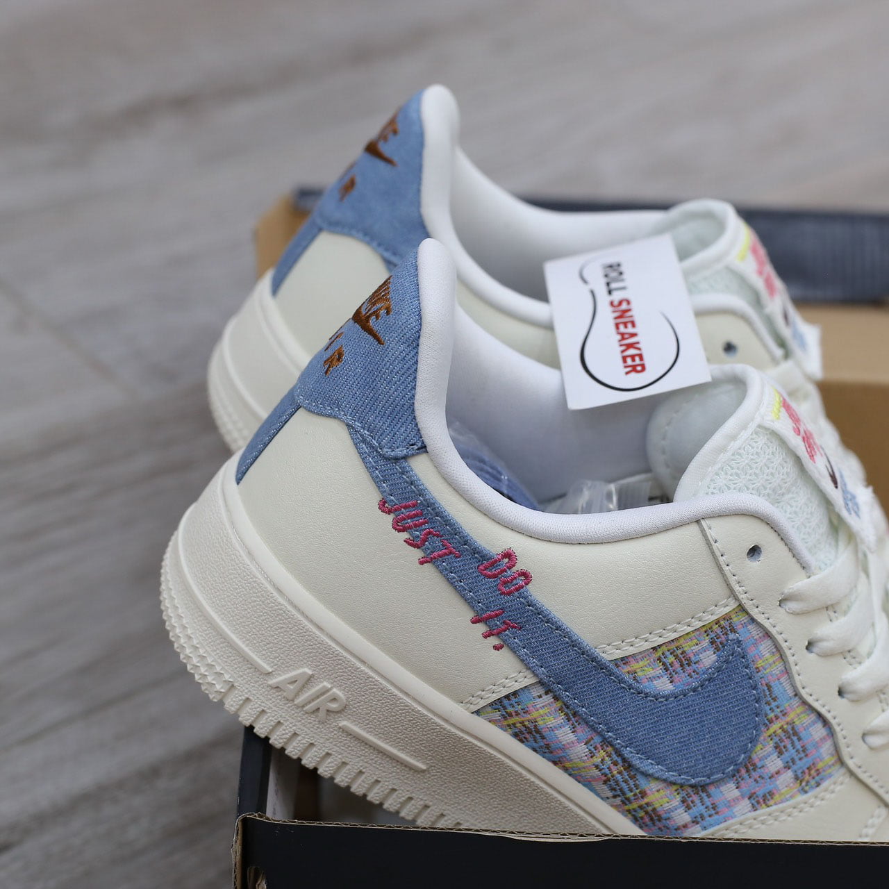 Giày Nike Air Force 1 Low ‘Just Do It Denim’