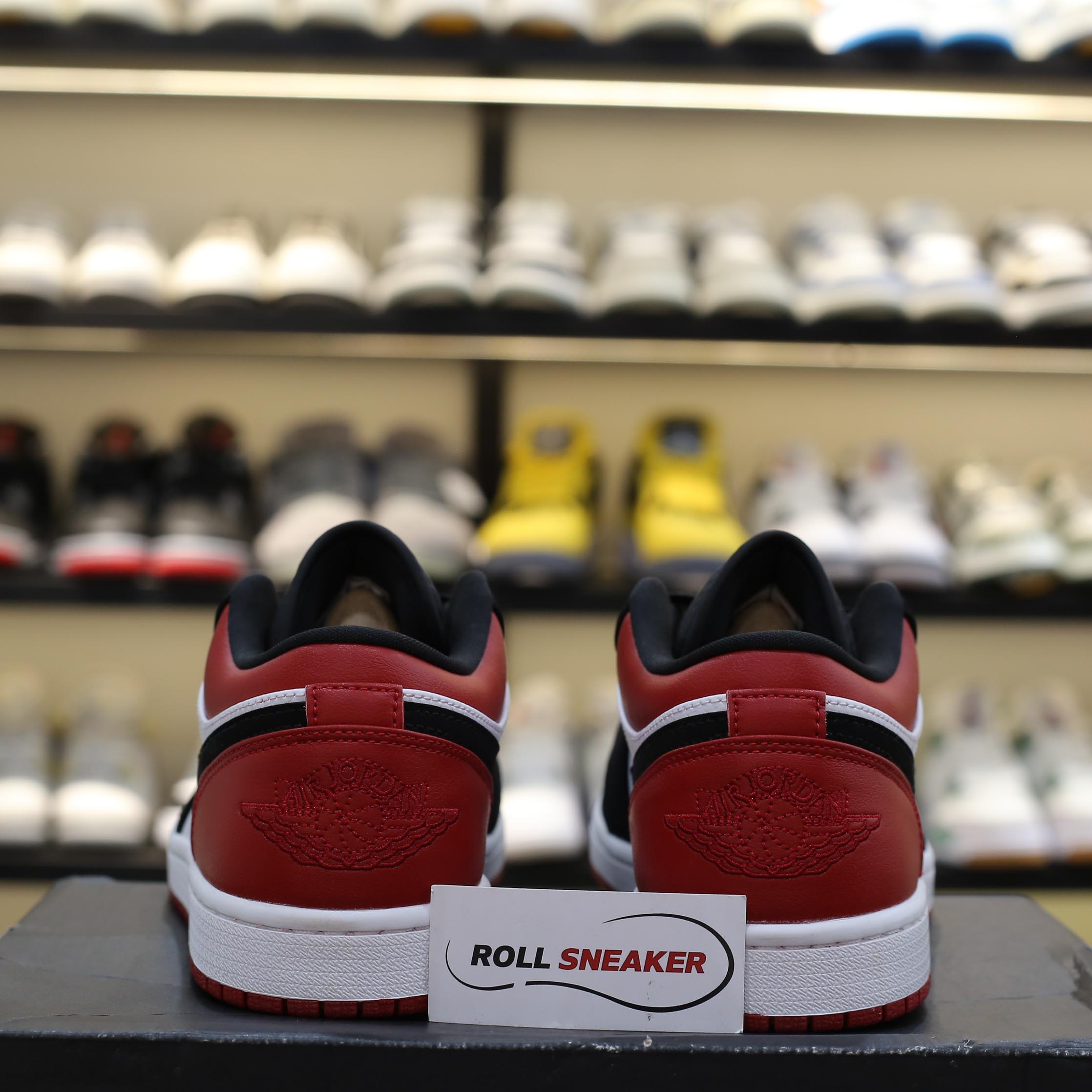 Giày Nike Air Jordan 1 Low Black Toe Best Quality