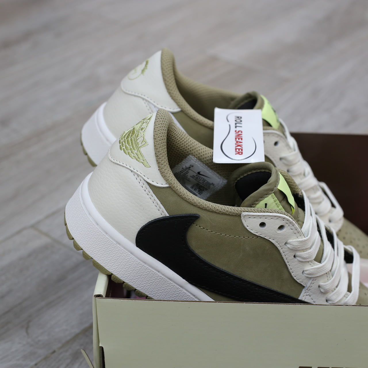 Giày Nike Air Jordan 1 Low Travis Scott 'Reverse Mocha' Like Auth