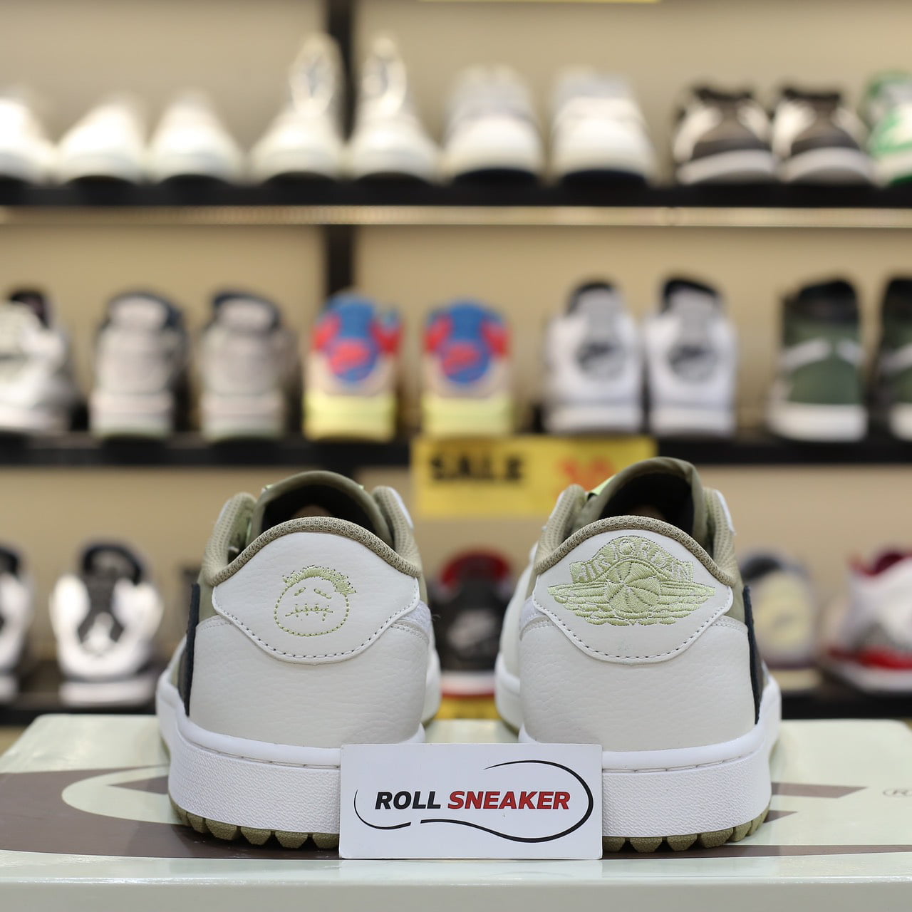 Giày Nike Air Jordan 1 Low Travis Scott 'Reverse Mocha' Like Auth