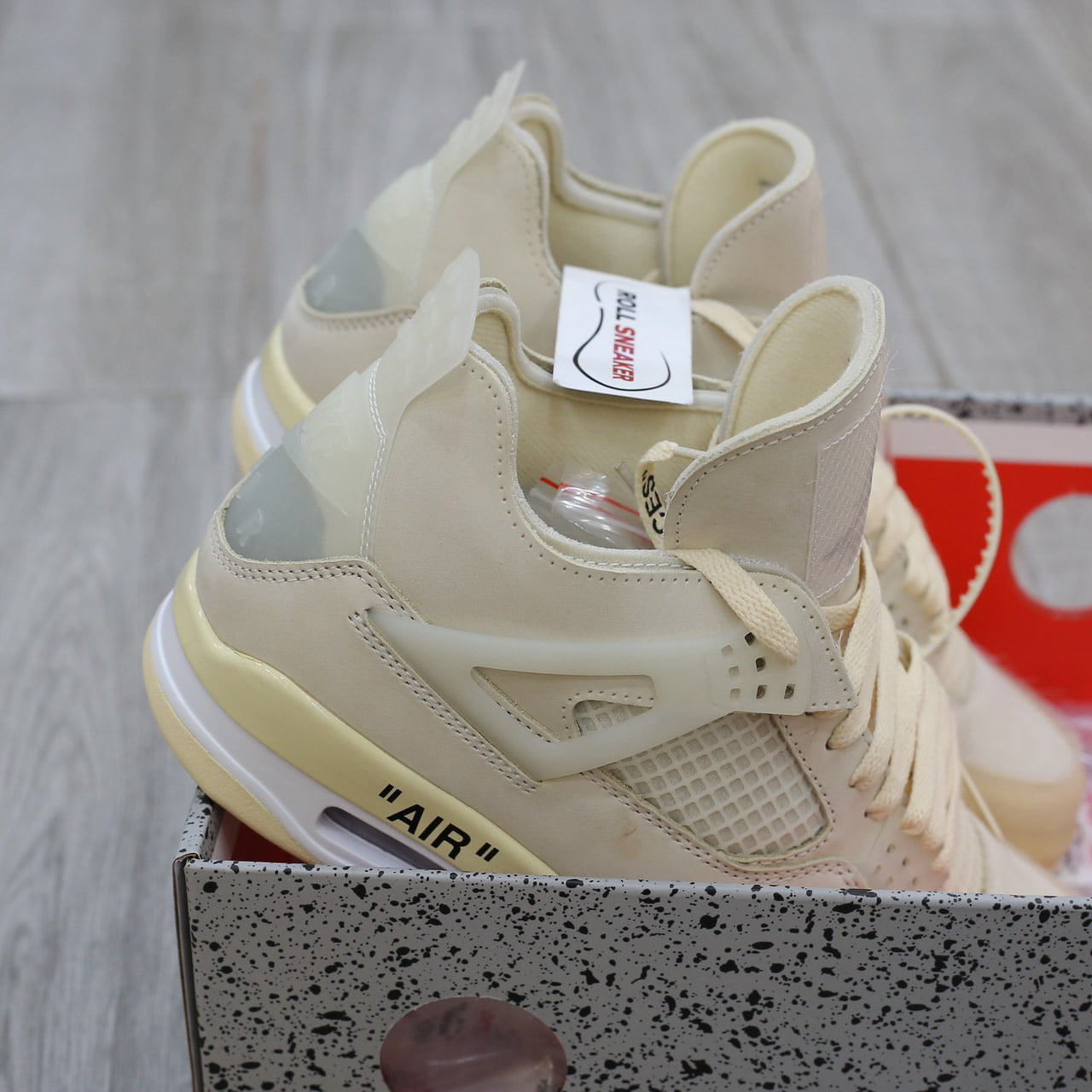 Nike Air Jordan 4 Retro Off-White Sail Best Quality