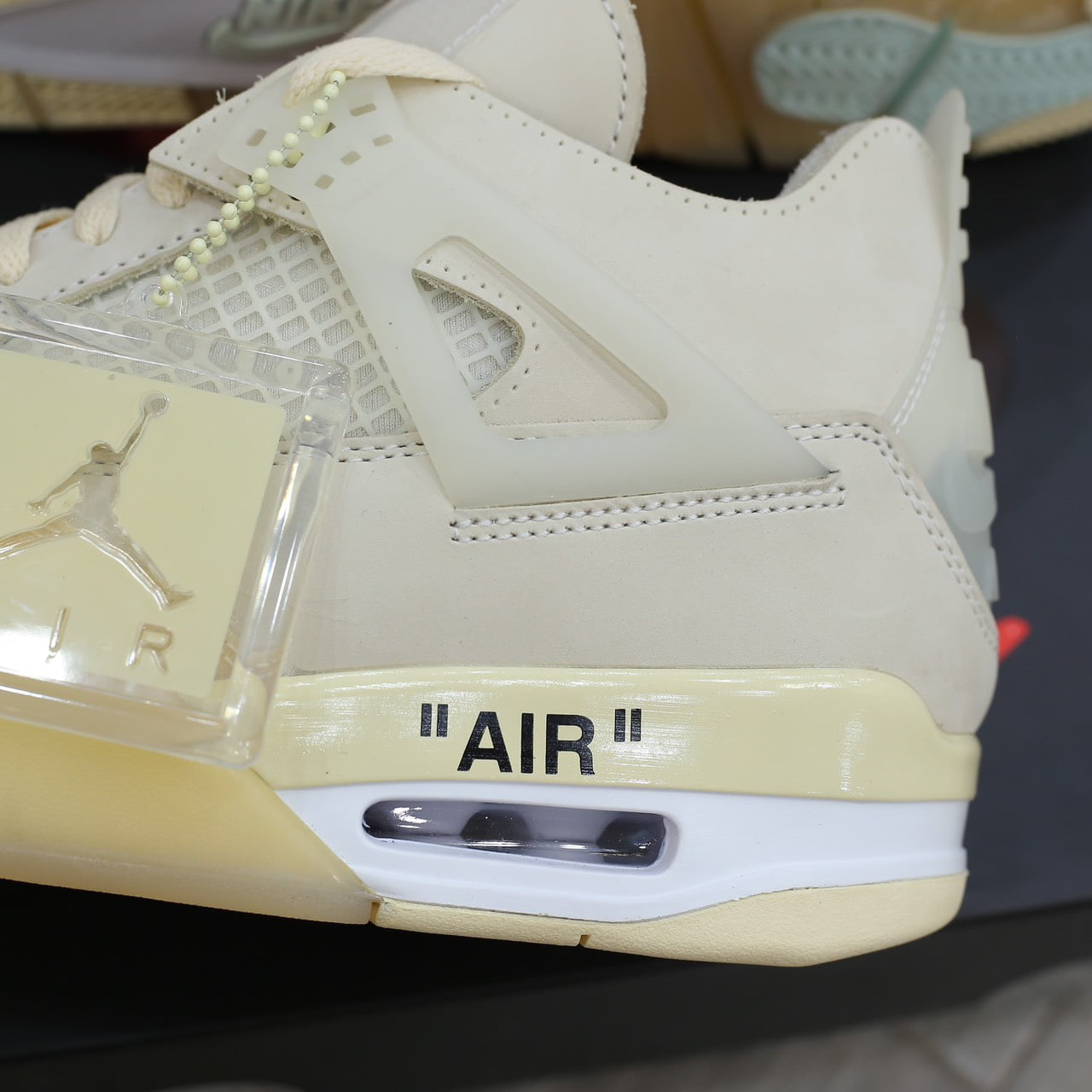 Nike Air Jordan 4 Retro Off-White Sail Best Quality