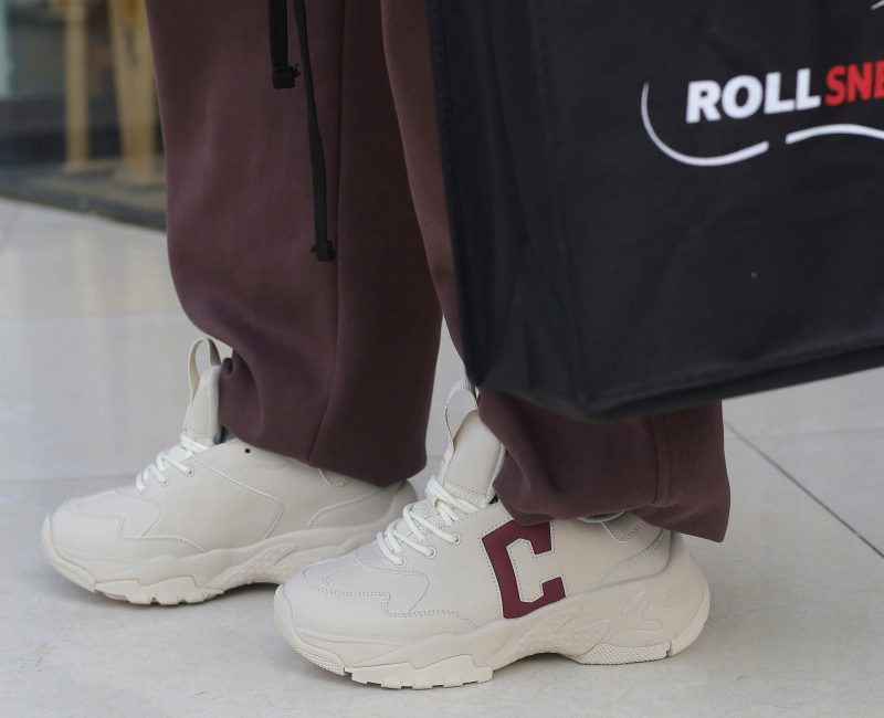 Onfeet Giày MLB Big Ball Chunky Beige Red 'C' Like Auth