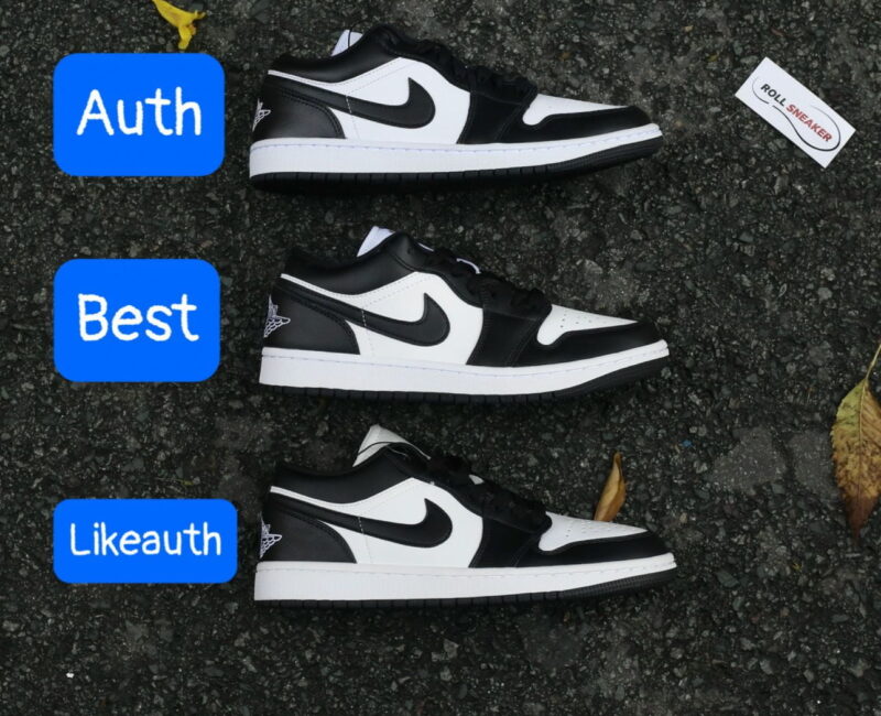 phân biệt Giày Nike Air Jordan 1 Low ‘Panda’ 2023