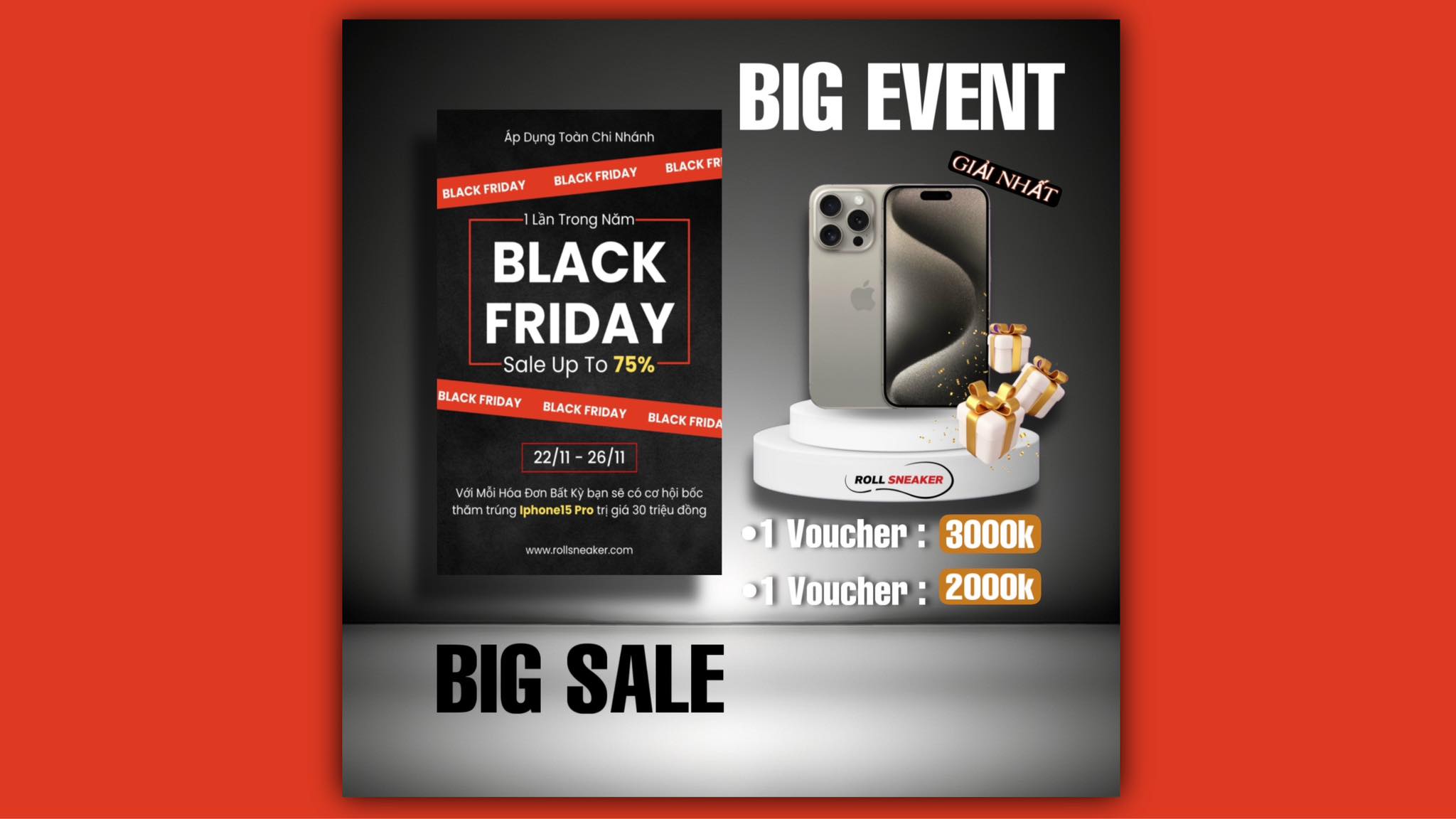 BIG SALE – BIG EVENT – BLACK FRIDAY 2023