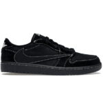 Giày Nike Air Jordan 1 Retro Low OG SP Travis Scott ‘Black Phantom’