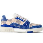 Giày Louis Vuitton LV Trainer #54 Damier Blue Best Quality