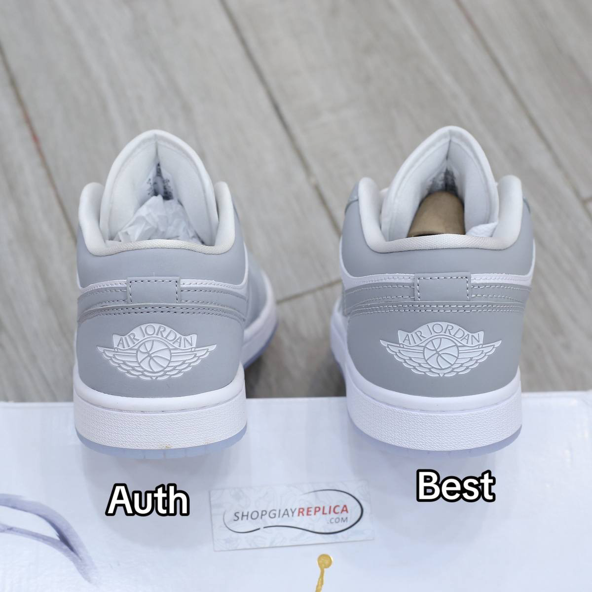 Nike Air Jordan 1 Low Wolf Grey