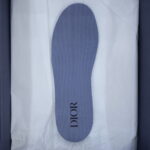 Giày Dior B27 Low University Blue White họa tiết Dior Oblique Galaxy Like Auth