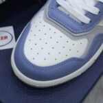 Giày Dior B27 Low University Blue White họa tiết Dior Oblique Galaxy Like Auth