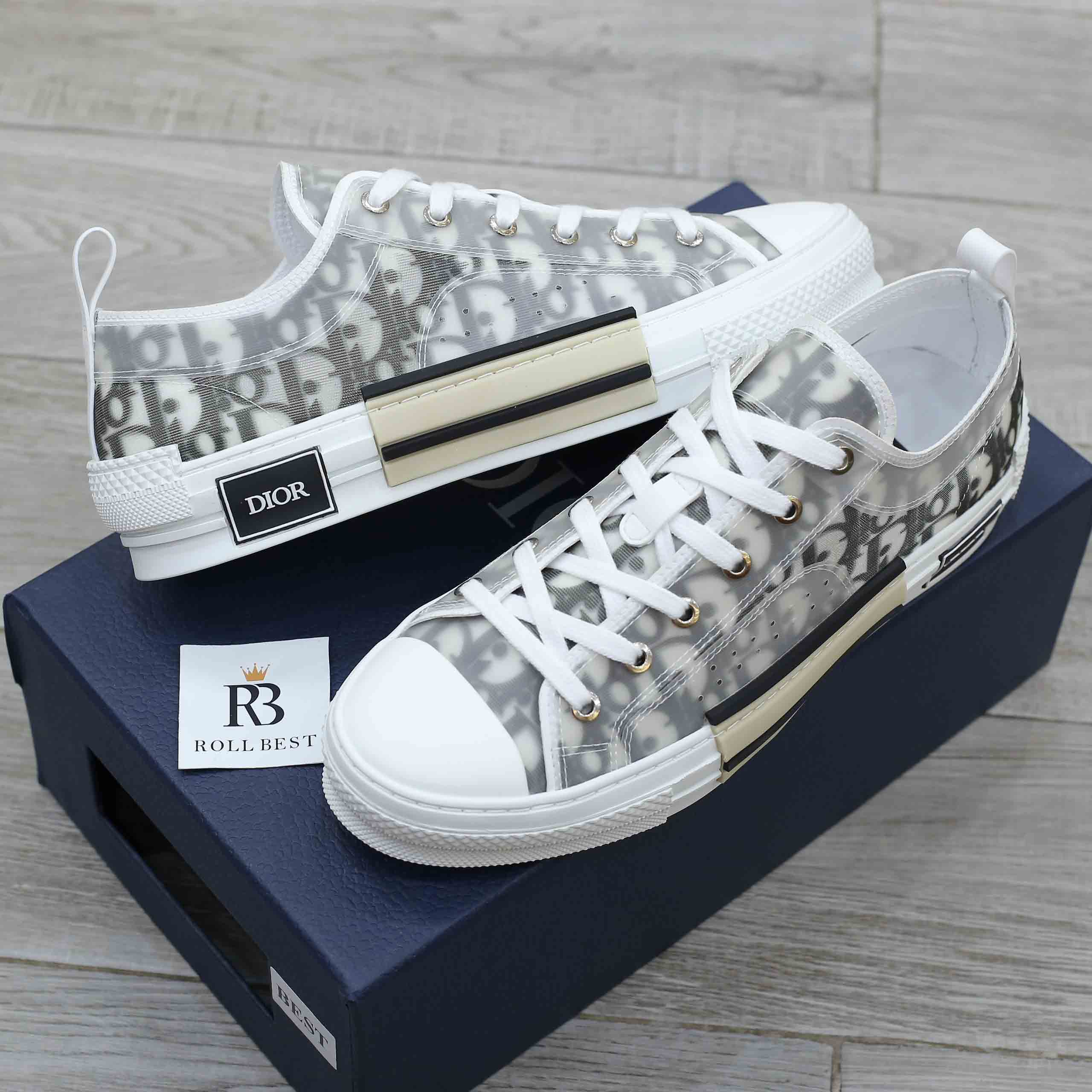 Giày Dior x Kaws B23 thấp cổ (Low Top) Best Quality