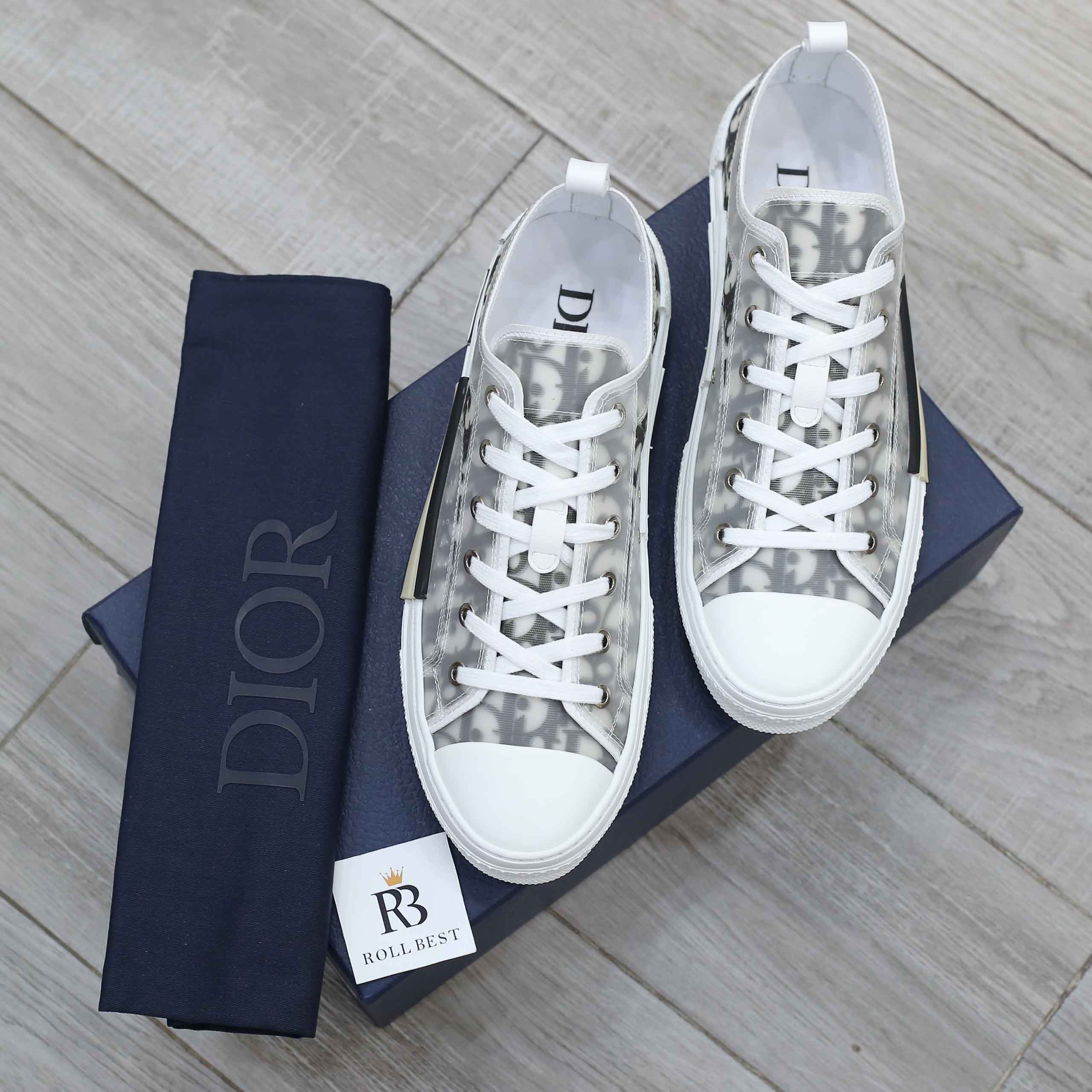 Giày Dior x Kaws B23 thấp cổ (Low Top) Best Quality