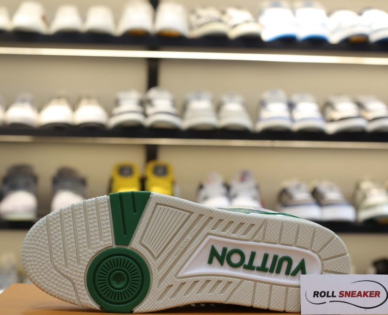 Giày Louis Vuitton LV Trainer #54 Damier Green Best Quality