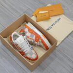 Giày Louis Vuitton LV Trainer #54 Damier Orange Best Quality