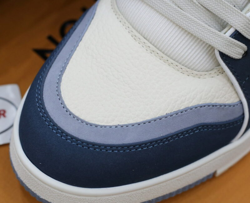 Giày Louis Vuitton LV Trainer Blue Trơn 2023 Best Quality