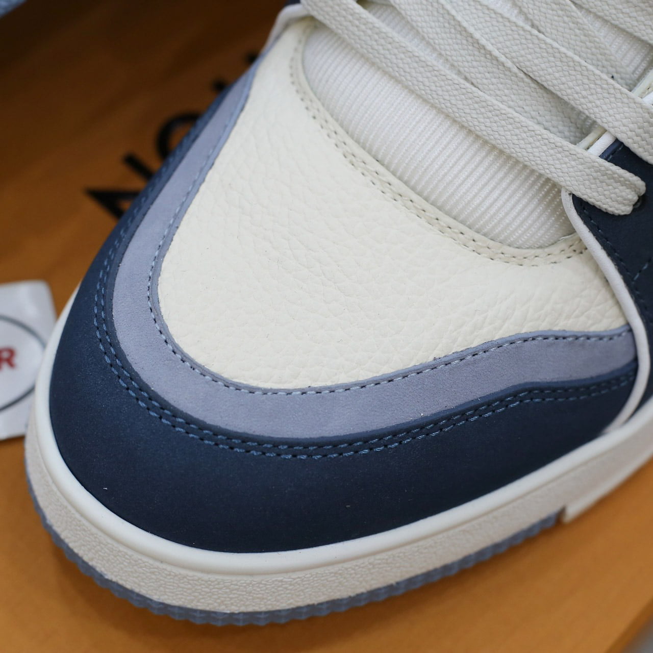 Giày Louis Vuitton LV Trainer Blue Trơn 2023 Best Quality