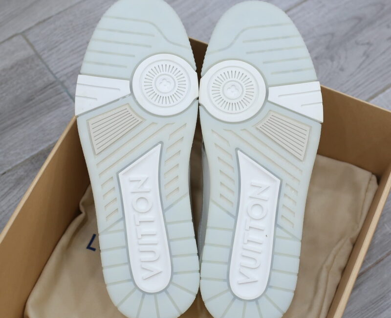 Giày Louis Vuitton Lv Trainer #54 Signature White Best Quality