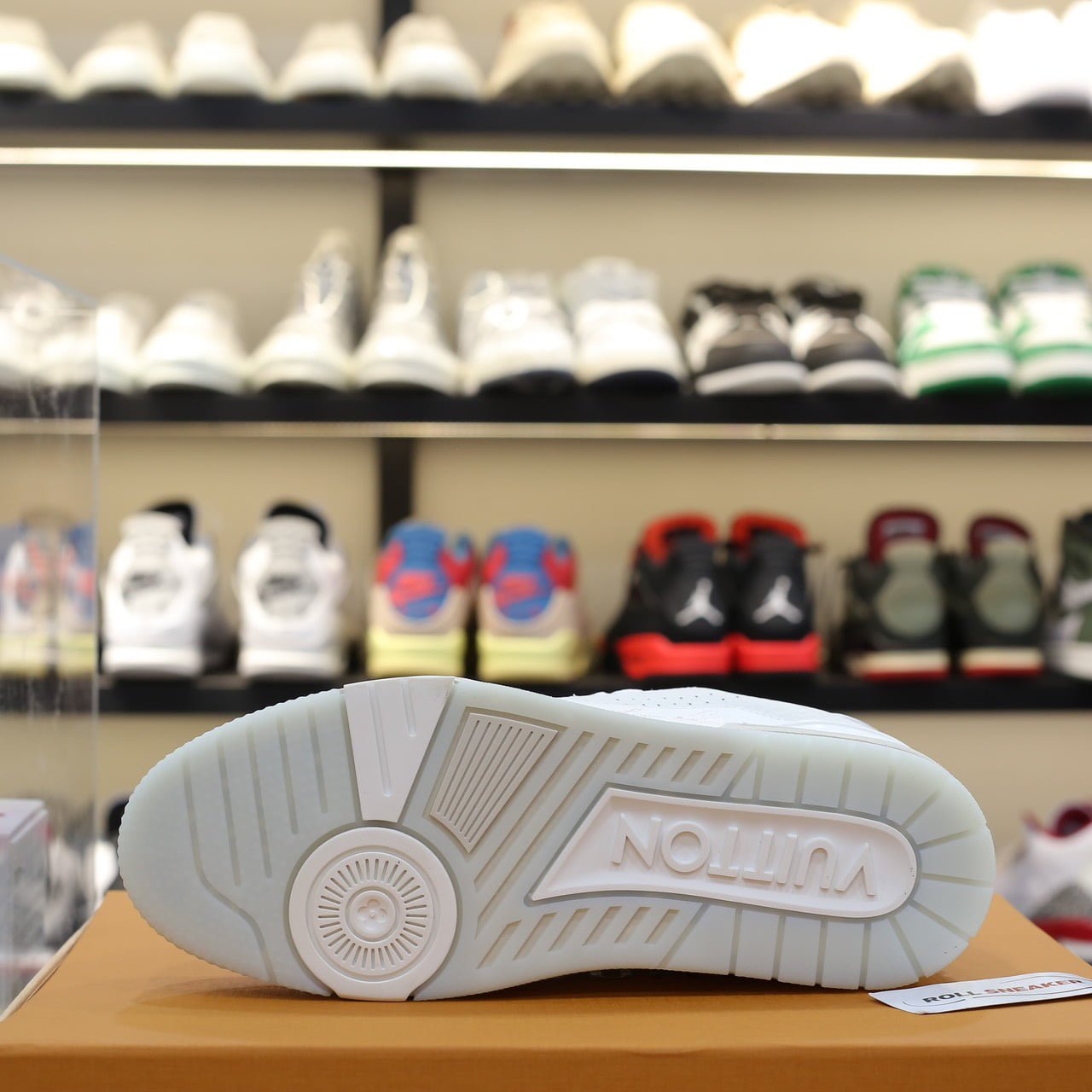 Giày Louis Vuitton Lv Trainer #54 Signature White Best Quality