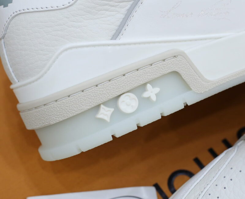 Giày Louis Vuitton Lv Trainer #54 Signature White Best Quality