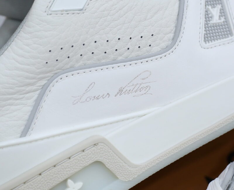 Giày Louis Vuitton Lv Trainer #54 Signature White Best Quality