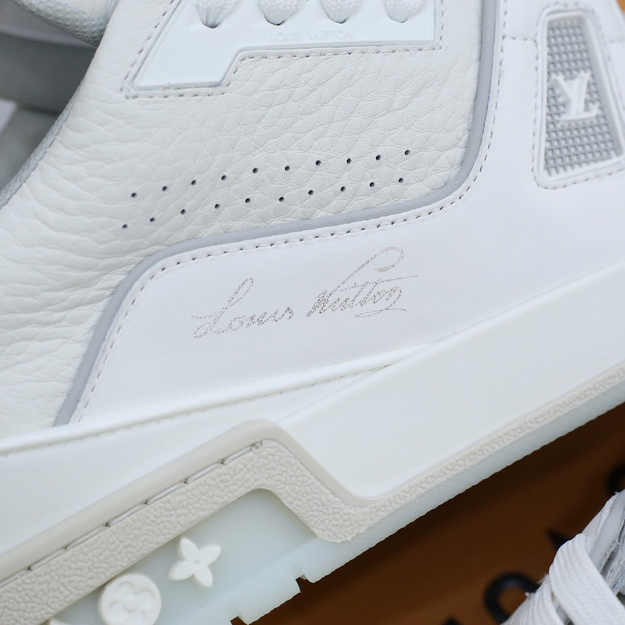 Giày Louis Vuitton Lv Trainer #54 Signature White Best Quality