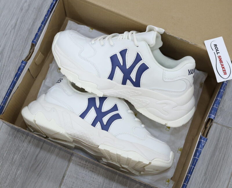 Giày MLB Korea BigBall Chunky Window New York Yankees Navy Like Auth