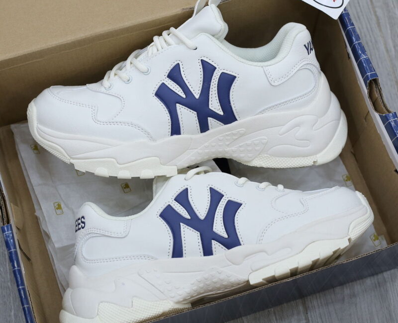 Giày MLB Korea BigBall Chunky Window New York Yankees Navy Like Auth