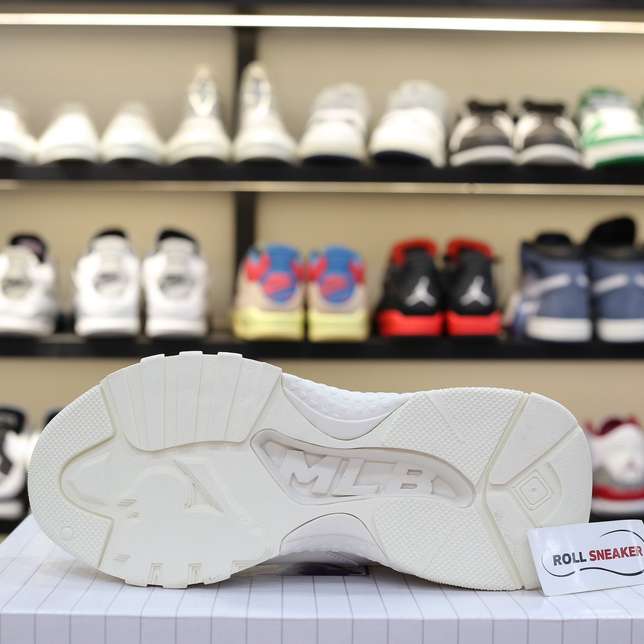 Giày MLB Korea BigBall Chunky Window New York Yankees Navy Like Auth