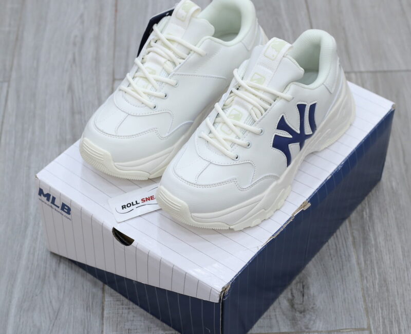 Giày MLB Korea BigBall Chunky Window New York Yankees Navy Like Auth