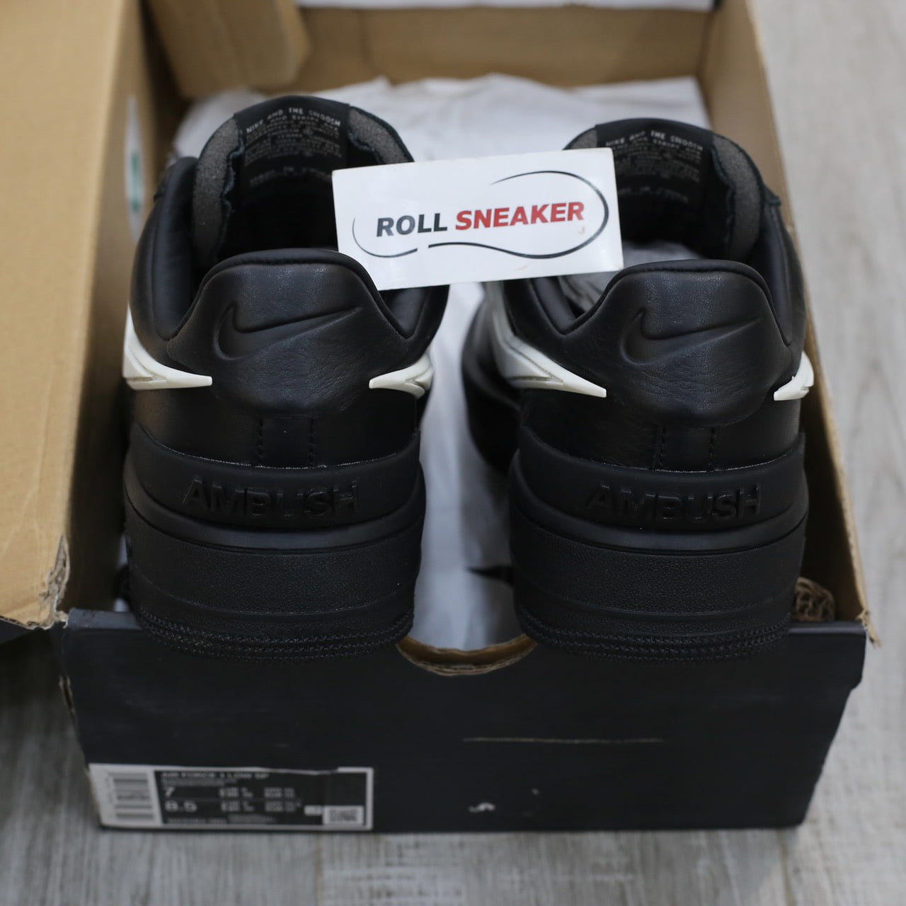 Giày Nike Air Force 1 Low SP AMBUSH Phantom Black Best Quality