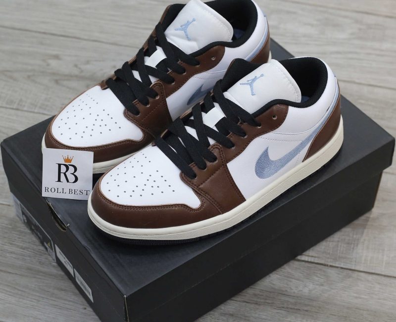 Giày Nike Air Jordan 1 Low Mocha Blue Best Quality