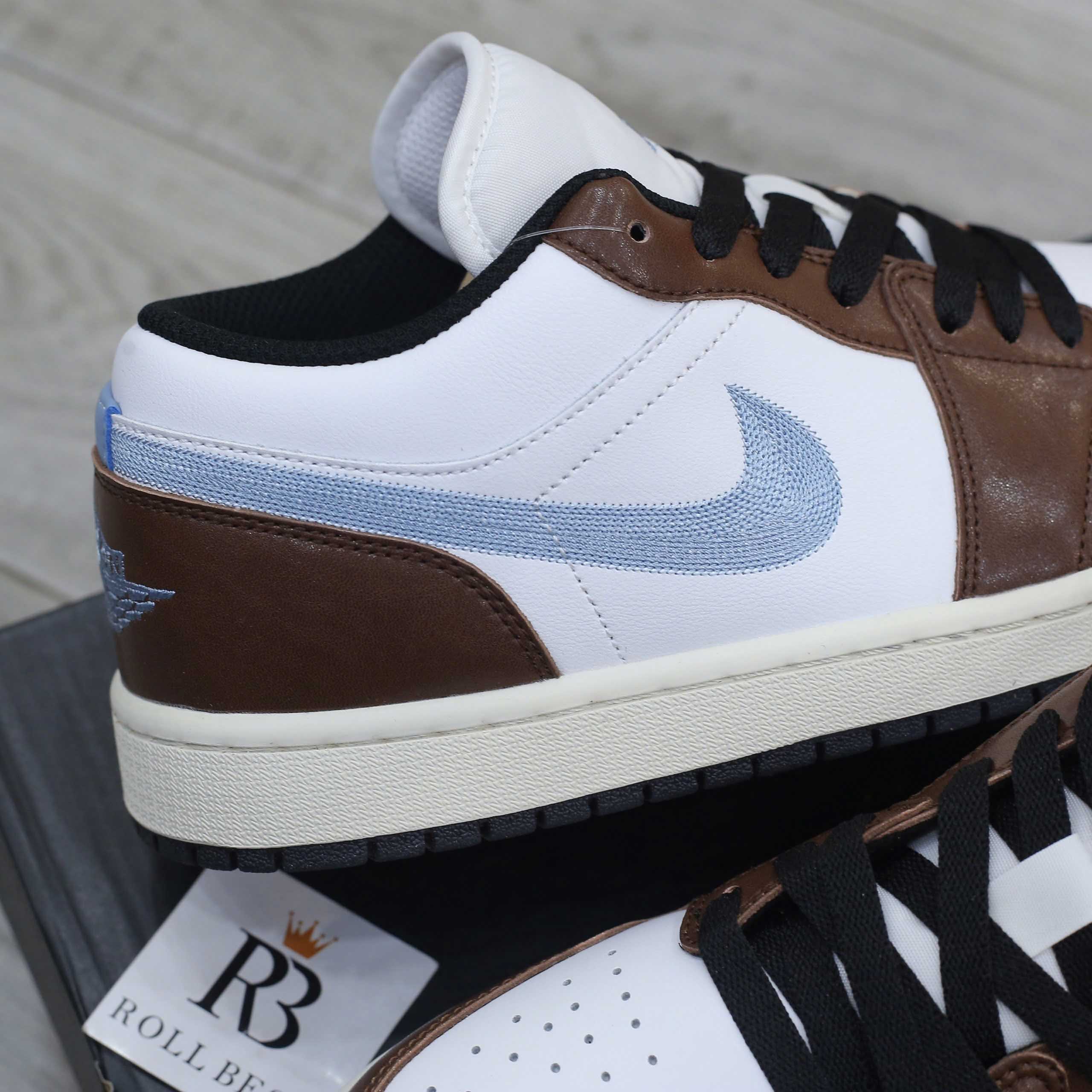 Giày Nike Air Jordan 1 Low Mocha Blue Best Quality