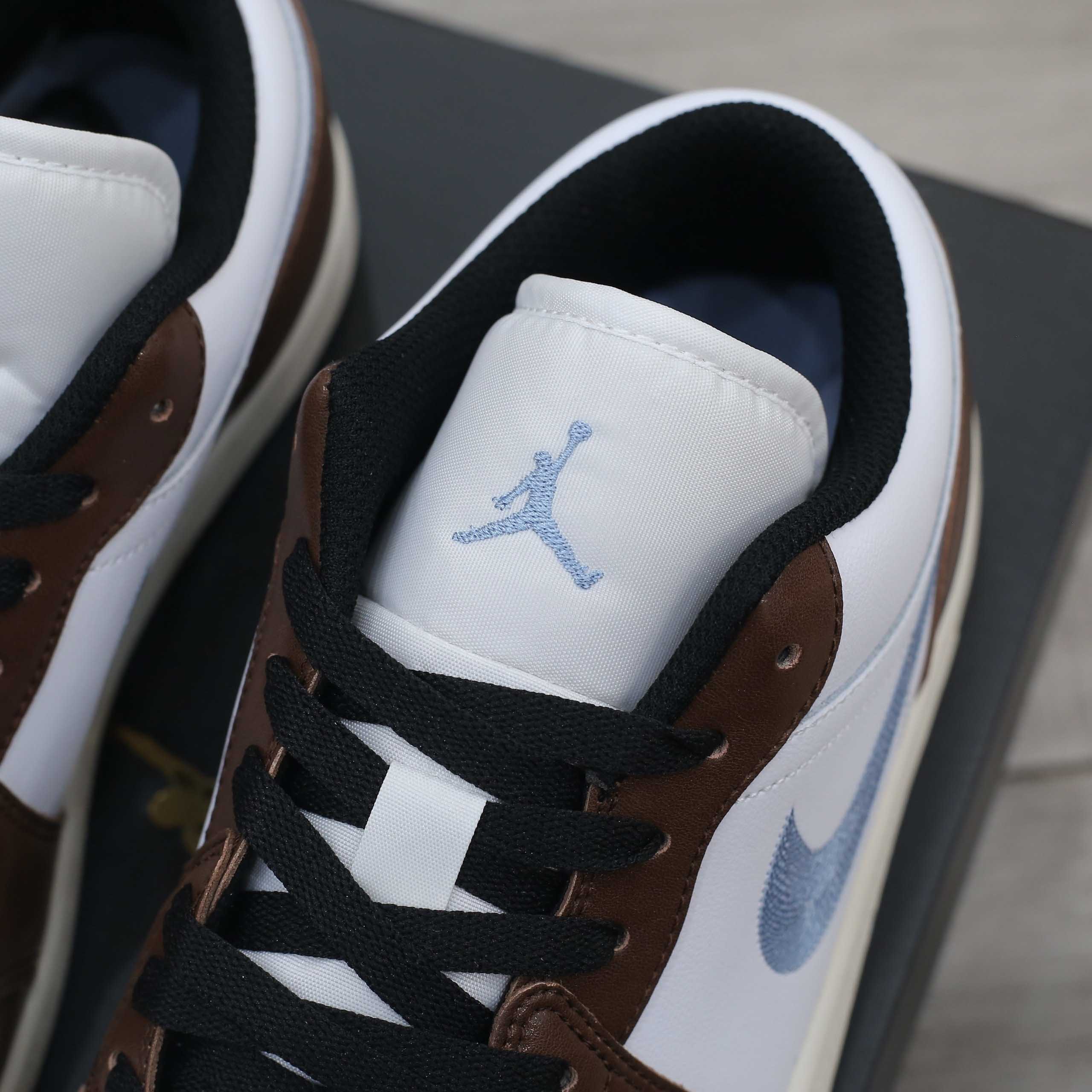 Giày Nike Air Jordan 1 Low Mocha Blue Best Quality
