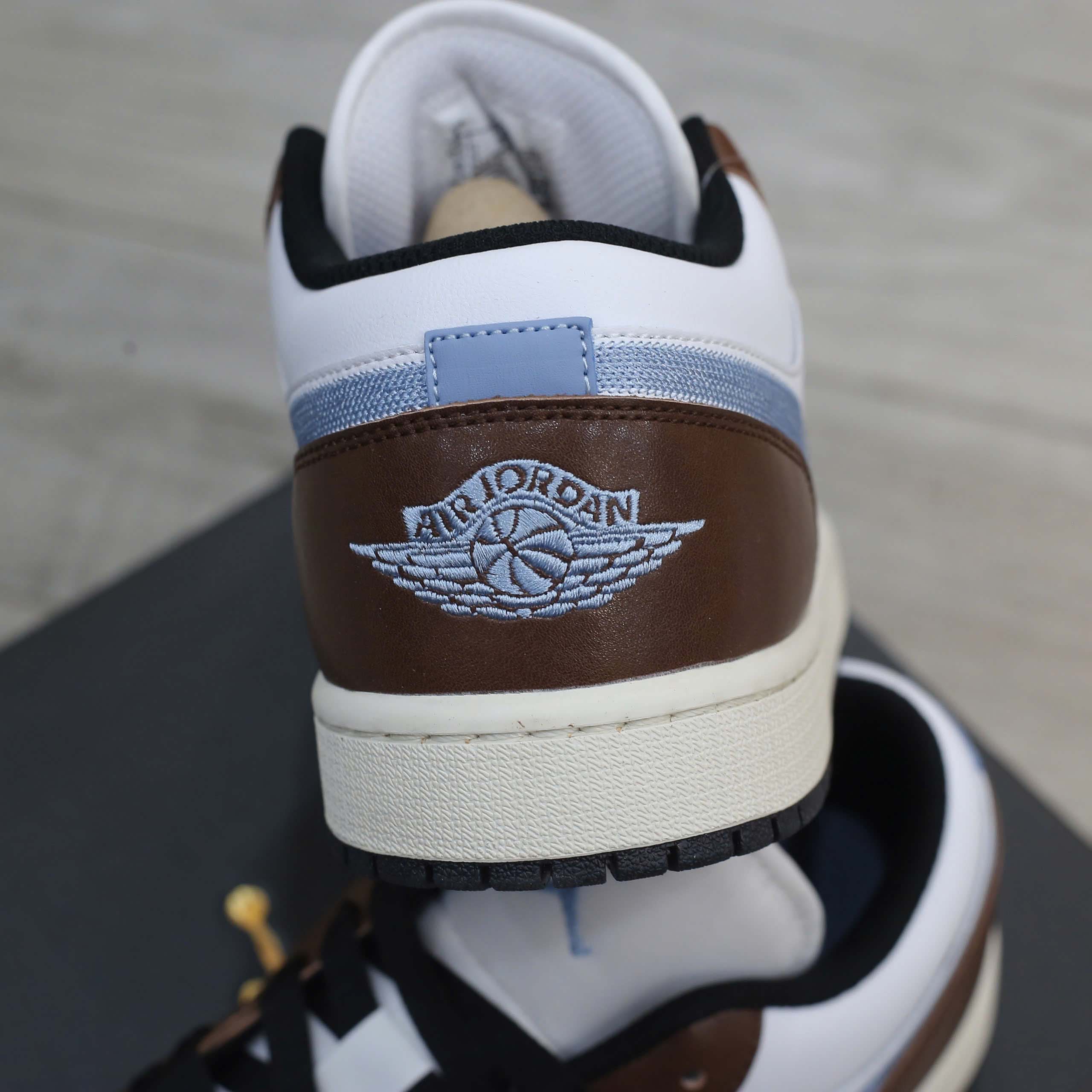 Giày Nike Air Jordan 1 Low Mocha Blue Best Quality