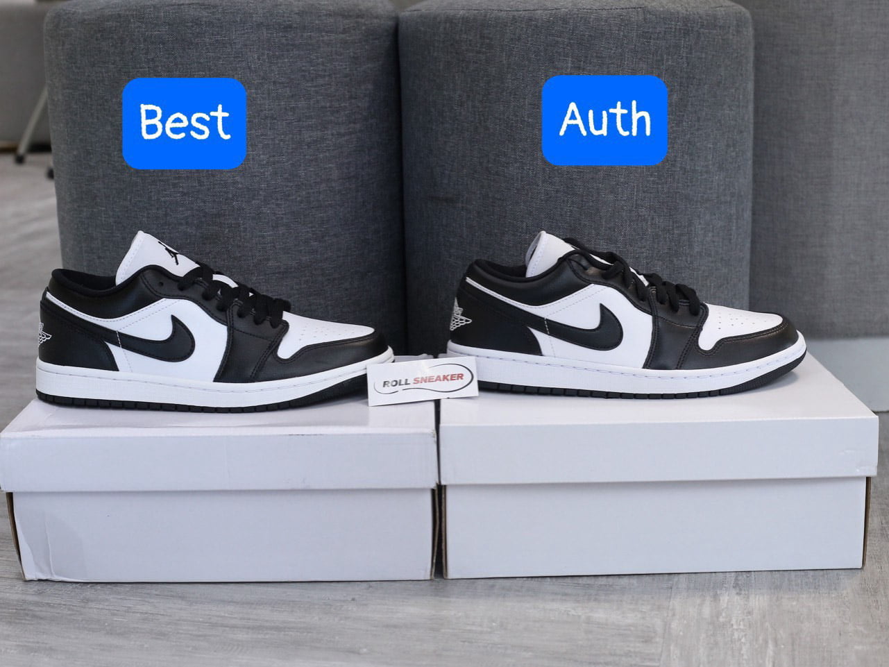 Giày Nike Air Jordan 1 Low ‘Panda’ 2023 (W) Best Quality
