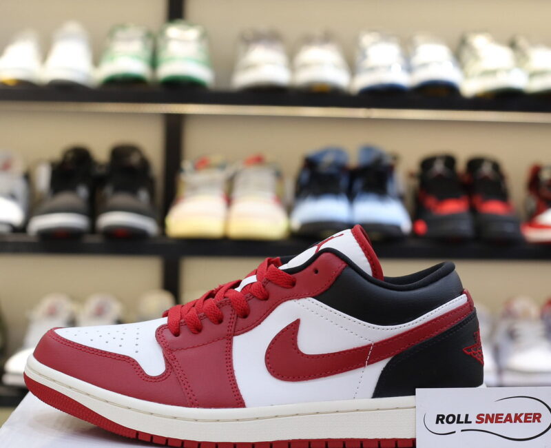 Giày Nike Air Jordan 1 Low Reverse Black Toe "W" Best Quality