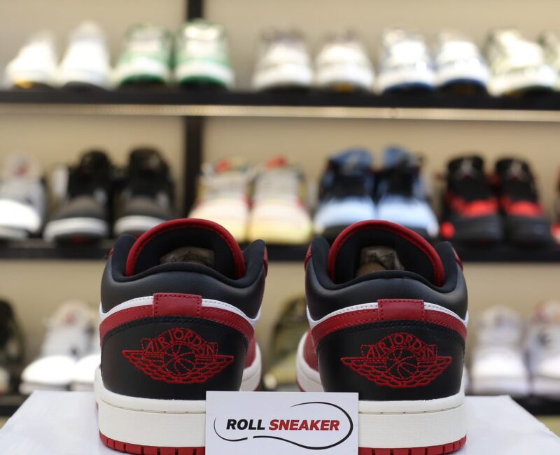 Giày Nike Air Jordan 1 Low Reverse Black Toe "W" Best Quality