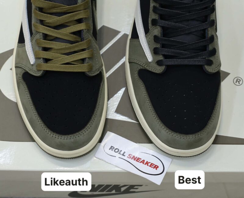 Giày Nike Air Jordan 1 Low Travis Scott Black Olive Best Quality